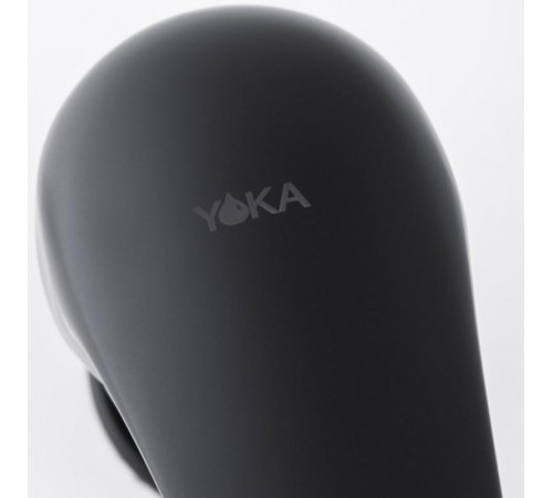 Смеситель для ванны Yoka SAMA 3 BLACK трехкомпонентный на борт ванны