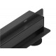 Трап для душа MEXEN FLAT WALL 2в1 настенный BLACK черный 60 см
