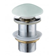 Донный клапан для раковины MEXEN KLIK-KLAK MINT MATT без перелива, с керамической крышкой