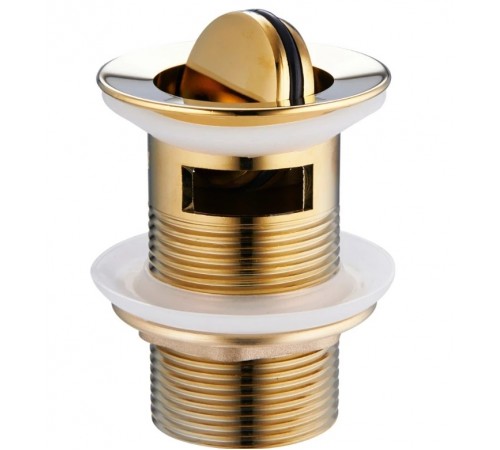 Донный клапан для раковины MEXEN GOLD поворотный с переливом