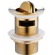 Донный клапан для раковины MEXEN GOLD с переливом.