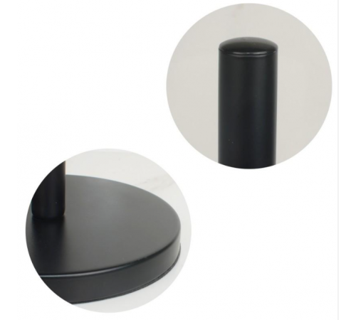 Стойка держатель для туалетной бумаги Yoka SP1 BLACK черная