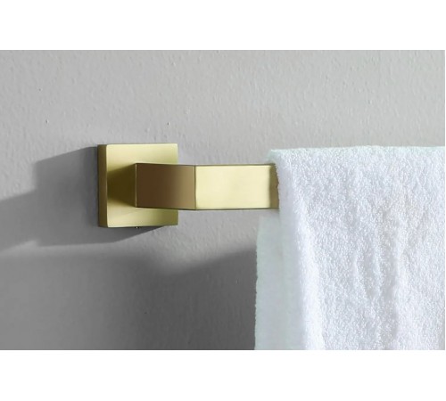 Вешалка одинарная для полотенца REA ERLO 01 GOLD