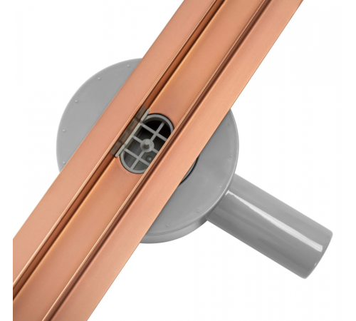 Трап для душа REA NEO SLIM PRO BRUSHED COPPER 60 см.