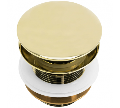 Донный клапан для ванны REA KLIK-KLAK GOLD 6 см