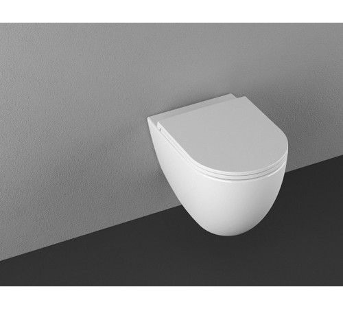 унитаз Isvea Infinity clearimPlus Wall Hung WC 365x530 (10NF02001 2L-Matte White)