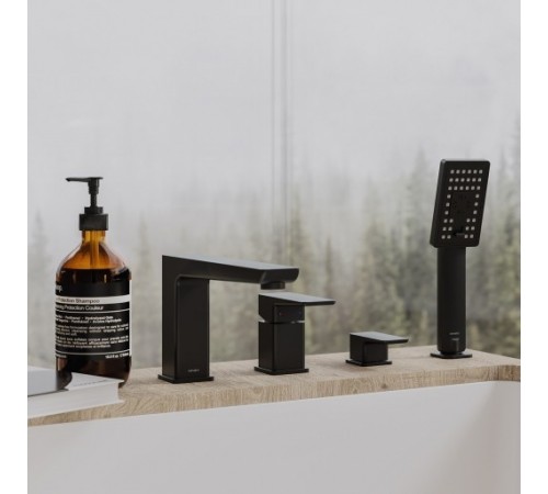 смеситель для ванны Omnires Parma black mat (PM7432BL)