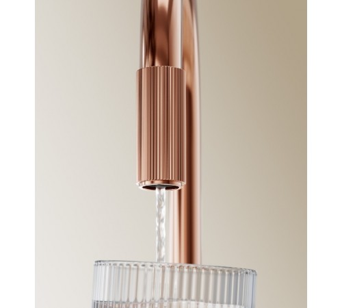 смеситель для кухни Omnires Switch с функцией фильтра для воды, copper (SW9057-FD1CP)