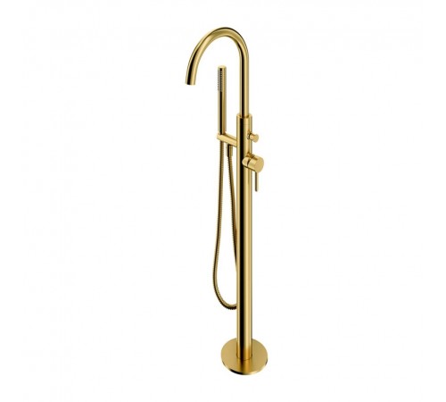 смеситель для ванны отдельностоящий Omnires Y brushed brass (Y1233BSB)