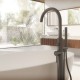 смеситель для ванны отдельностоящий Omnires Y graphite (Y1233GR)