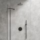 смеситель для ванны и душа скрытого монтажа Omnires Y black (Y1235BL)