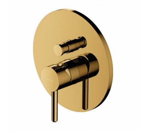 смеситель для ванны и душа скрытого монтажа Omnires Y gold (Y1235GL)