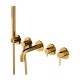 смеситель для ванны Omnires Y на 5 отверстий gold (Y1237-1SGL)