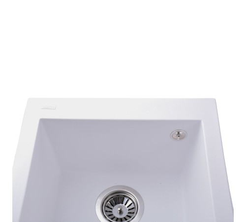 Гранітна мийка Globus Lux LAMA білий 410х500мм-А0007