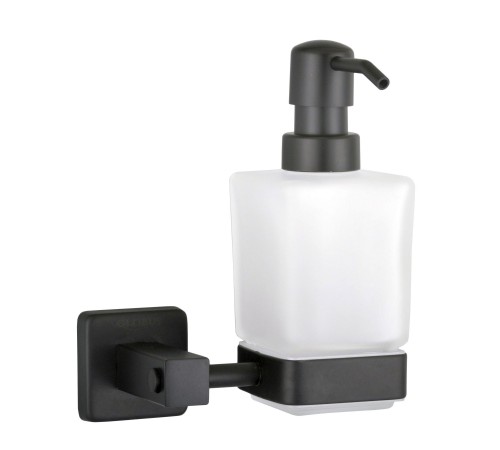 Дозатор жидкого мыла Globus Lux BQ9433 черный матовый SUS304