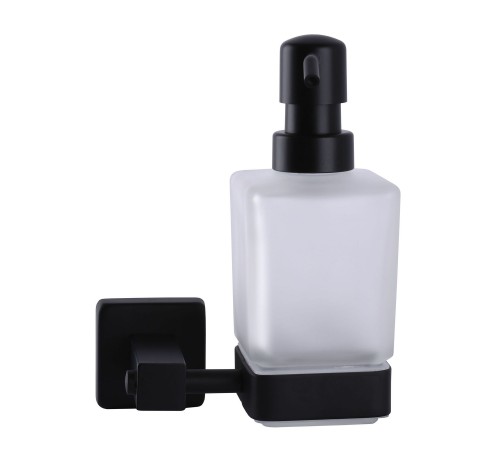 Дозатор жидкого мыла Globus Lux BQ9433 черный матовый SUS304