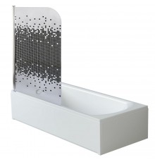 Шторка для ванной BRAVO ELBA 80В.Mosaic (1уп.)