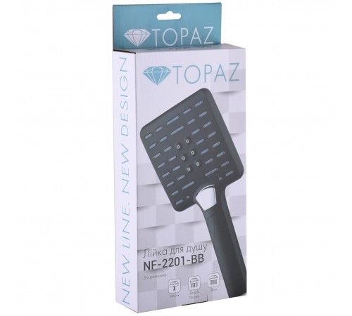 Душевая лейка Topaz NF-2201-BB