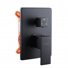Змішувач для душу Globus Lux SMART GSM-305-BB вбудований, на три споживача,без душ.набора,Чорний