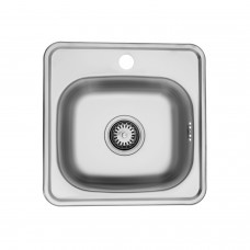 Кухонна мийка Kroner KRP Satin - 3838 (0.6 мм) (CV022756)