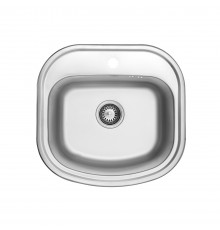 Кухонна мийка Kroner KRP Satin - 4749 (0.8 мм) (CV022758)