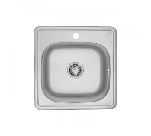 Кухонна мийка Kroner KRP Satin - 4848 (0.6 мм) (CV022759)