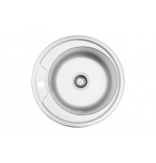 Кухонна мийка Kroner KRP Dekor - 490 (0.8 мм) (CV022765)