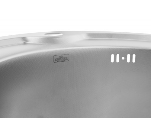 Кухонна мийка Kroner KRP Dekor - 510 (0.6 мм) (CV022767)