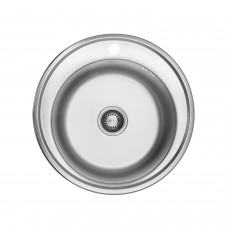 Кухонна мийка Kroner KRP Dekor - 510 (0.8 мм) (CV022768)