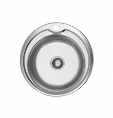 Кухонна мийка Kroner KRP Satin - 510 (0.6 мм) (CV022769)
