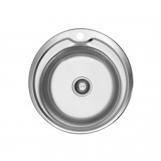 Кухонна мийка Kroner KRP Satin - 510 (0.6 мм) (CV022769)
