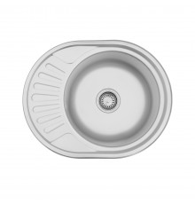 Кухонна мийка Kroner KRP Satin - 5745 (0.6 мм) (CV022773)