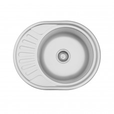 Кухонна мийка Kroner KRP Satin - 5745 (0.6 мм) (CV022773)