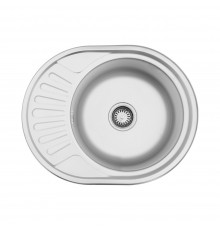 Кухонна мийка Kroner KRP Dekor - 5745 (0.8 мм) (CV022774)