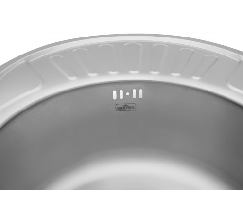 Кухонна мийка Kroner KRP Dekor - 5745 (0.8 мм) (CV022774)