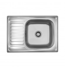 Кухонна мийка Kroner KRP Satin - 6950 (0.8 мм) (CV022780)