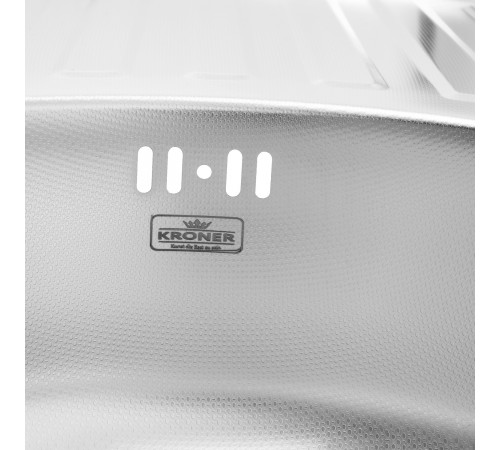 Кухонна мийка Kroner KRP Dekor - 7750 (0.6 мм) (CV022783)