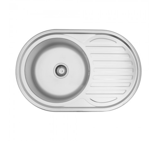 Кухонна мийка Kroner KRP Dekor - 7750 (0.8 мм) (CV022784)