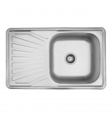 Кухонна мийка Kroner KRP Dekor - 7848 (0.8 мм) (CV022785)