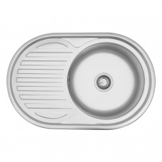 Кухонна мийка Kroner KRP Satin - 7750 (0.6 мм) (CV022787)