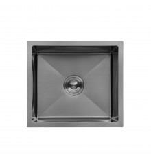 Кухонна мийка Kroner KRP Schwarze - 4843HM PVD (3.0/1.0 мм) (CV022792)