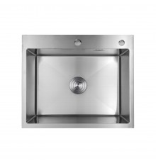 Кухонна мийка Kroner KRP Gebürstet - 6050HM (3.0/1.0 мм) (CV022802)