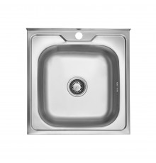 Кухонна мийка накладна Kroner KRP Dekor - 5050 (0.6 мм) (CV022811)