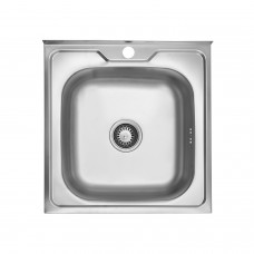 Кухонна мийка накладна Kroner KRP Dekor - 5050 (0.6 мм) (CV022811)
