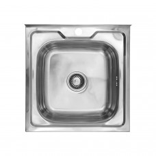 Кухонна мийка накладна Kroner KRP Polierte - 5050 (0.6 мм) (CV022816)