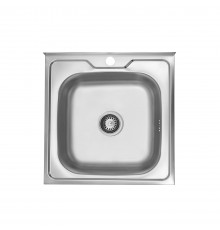 Кухонна мийка накладна Kroner KRP Satin - 5050 (0.6 мм) (CV022819)