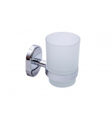 Склянка з тримачем для ванної кімнати Kroner KRM Elbe - ACG2906 (CV022861)