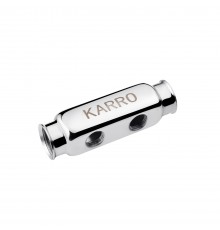 Коллектор Karro 1"х1/2" РО на 2 выхода KR-1003 нержавеющая сталь (CV023820)