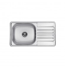 Кухонна мийка Kroner KRP Satin - 7642 (0.8 мм) (CV025282)