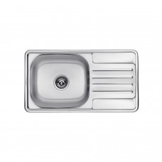 Кухонна мийка Kroner KRP Satin - 7642 (0.8 мм) (CV025282)